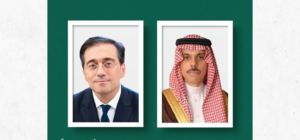 The Foreign Minister discusses the escalating tensions in the region with Spain