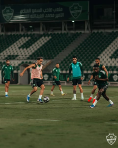 Al-Ahli and Al-Qadisiyah's official lineups for the top match of round 26 of the Roshan League
