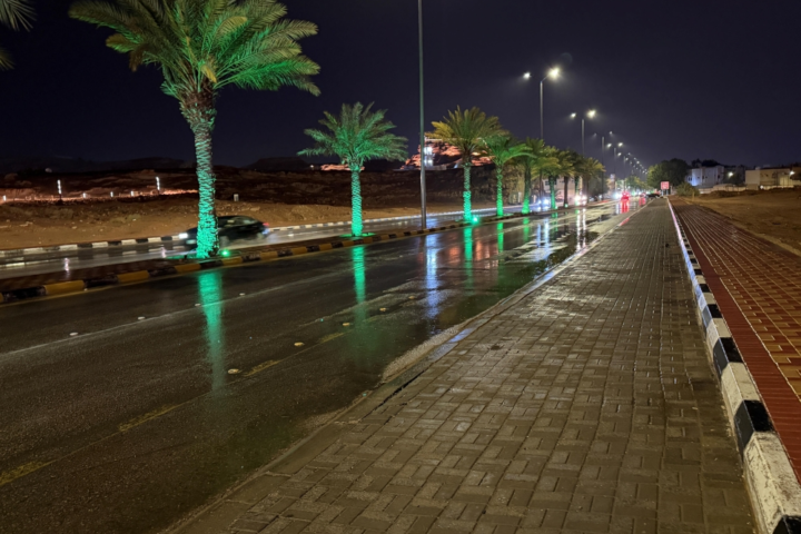 Saudi Arabia weather: Moderate rain in Al Qurayyat, Al Jawf region
