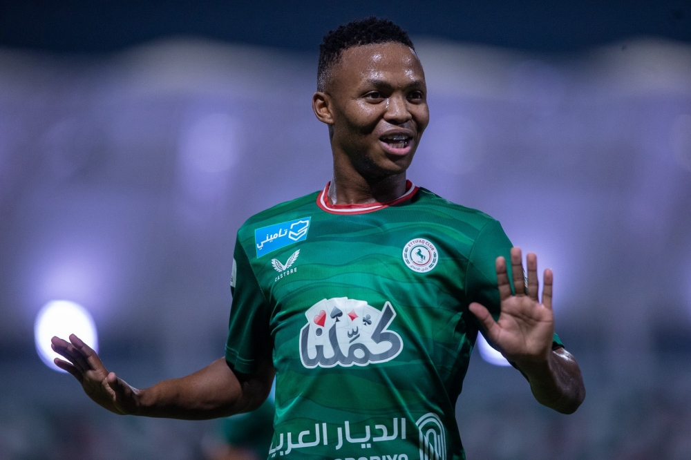 استدعاء نكوتا لاعب الاتفاق لقائمة منتخب جنوب أفريقيا