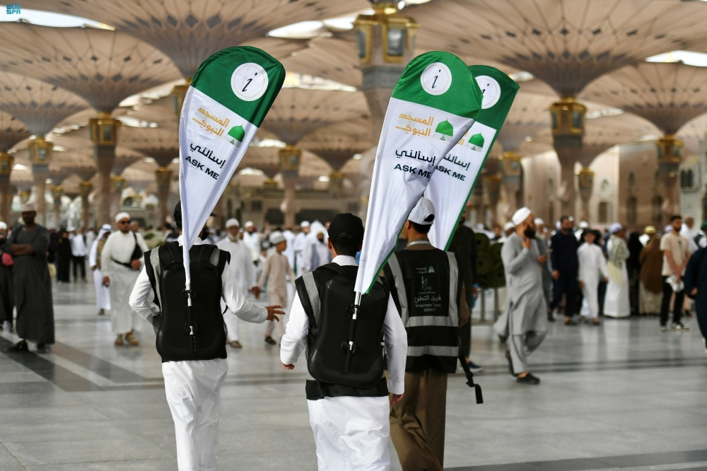 An exceptional plan during the night of the Quran's completion at the Prophet's Mosque