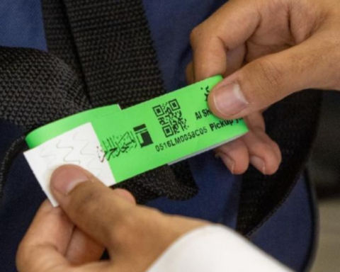 Details of the luggage storage service at the Grand Mosque for visitors to Mecca