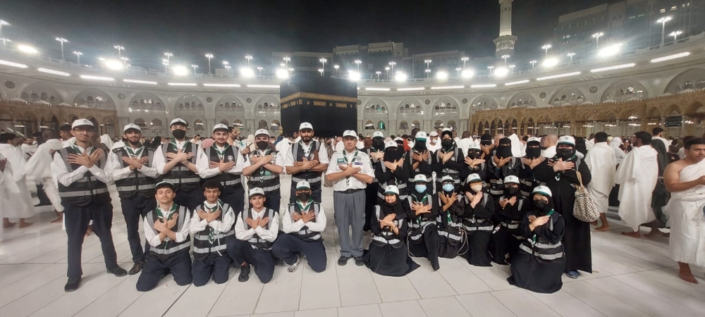 100 scouts honored for their efforts in serving pilgrims during Ramadan