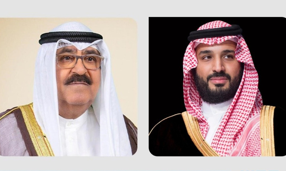 اتصال ولي العهد وأمير الكويت: تطورات المنطقة والأمن
