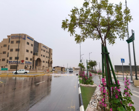 تبوك تتصدر كميات الأمطار في السعودية خلال 24 ساعة
