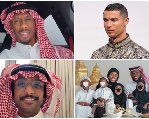 نجوم دوري روشن يحتفلون بعيد الفطر بالزي السعودي