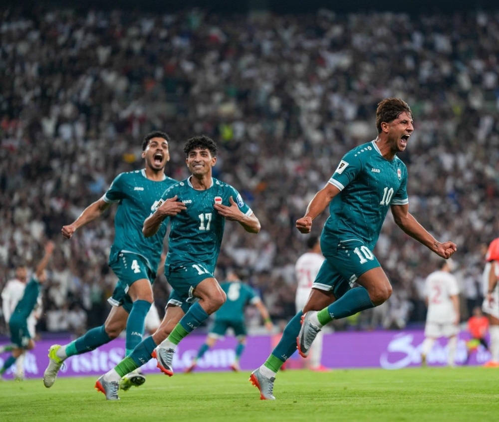 Iraq's national team's journey to Mexico for the World Cup playoff