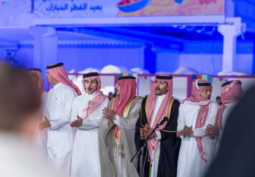 The art of Al-Dahha shone brightly during the Eid Al-Fitr celebrations in the Northern Borders region