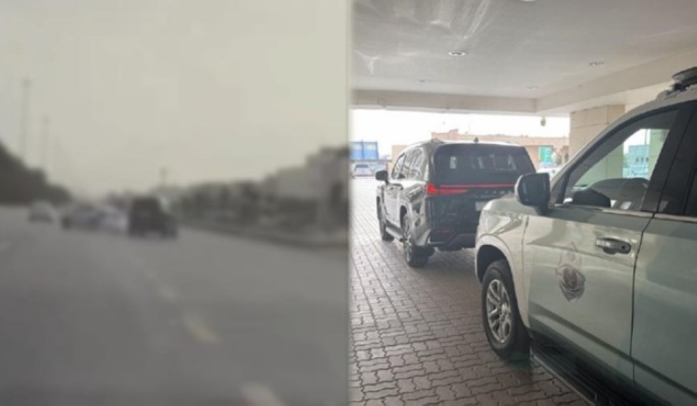 المرور السعودي يضبط قائد مركبة صدم أخرى وهرب في الرياض