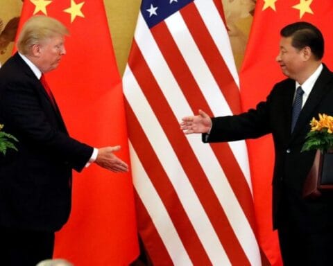 Date and details of the meeting between Trump and the Chinese President in Beijing