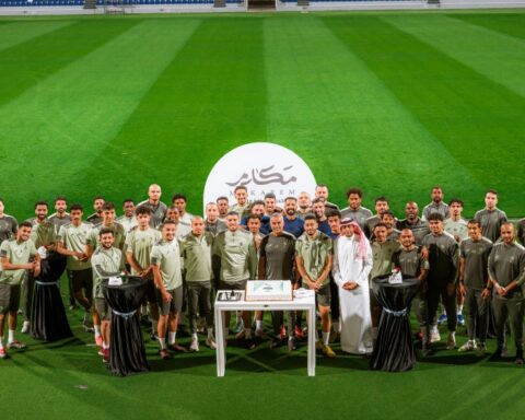 Al-Fateh team returns to training in preparation for the resumption of the Roshan League