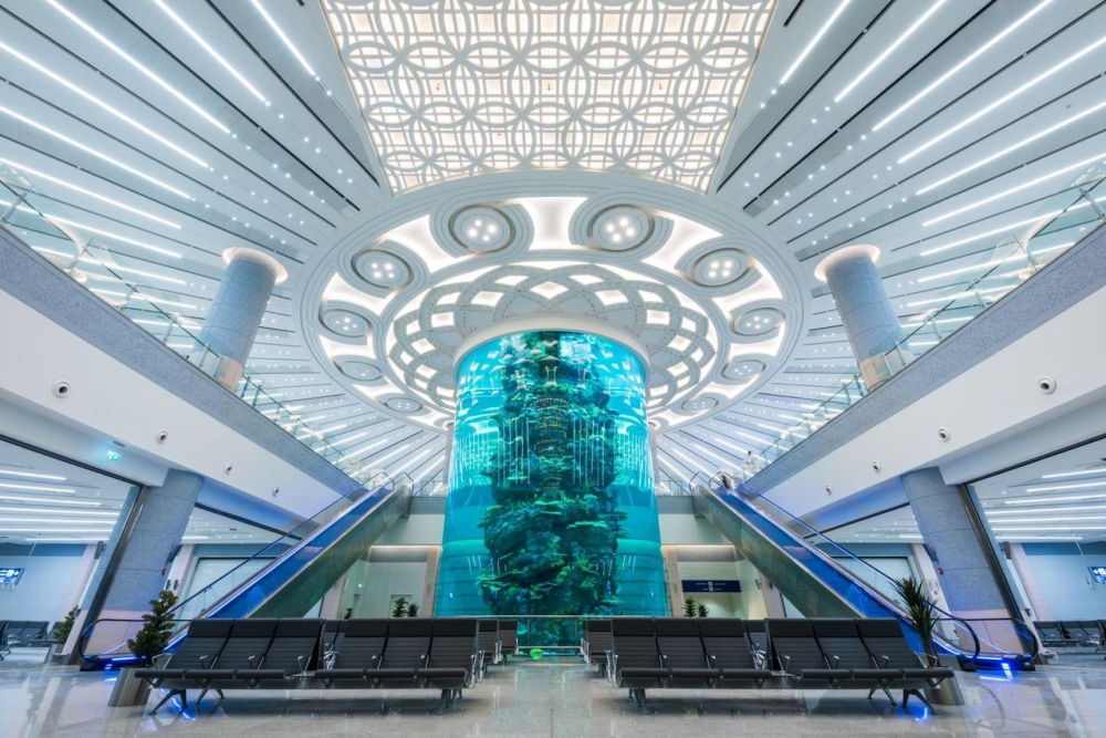 King Abdulaziz International Airport is the third largest airport in the world