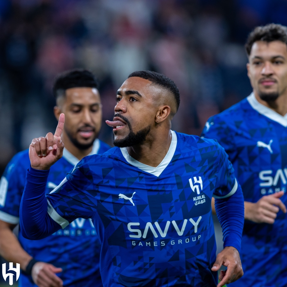 رونالدو يفاوض مالكوم لاعب الهلال للانضمام إلى النصر