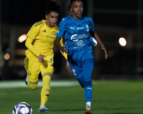 تتويج سيدات النصر بلقب الدوري الممتاز بعد الفوز على الهلال