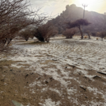 حالة الطقس في السعودية: أمطار غزيرة على نجران