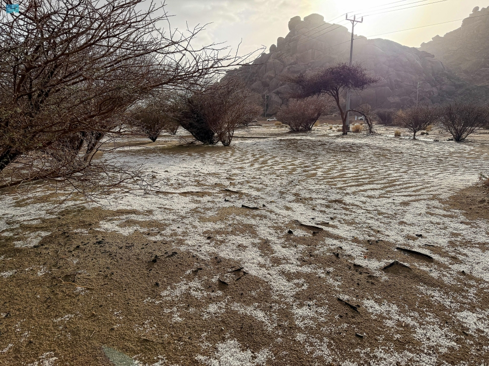 حالة الطقس في السعودية: أمطار غزيرة على نجران