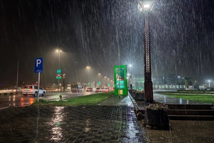 أعلى كميات الأمطار في نجران خلال 24 ساعة وتأثيرها