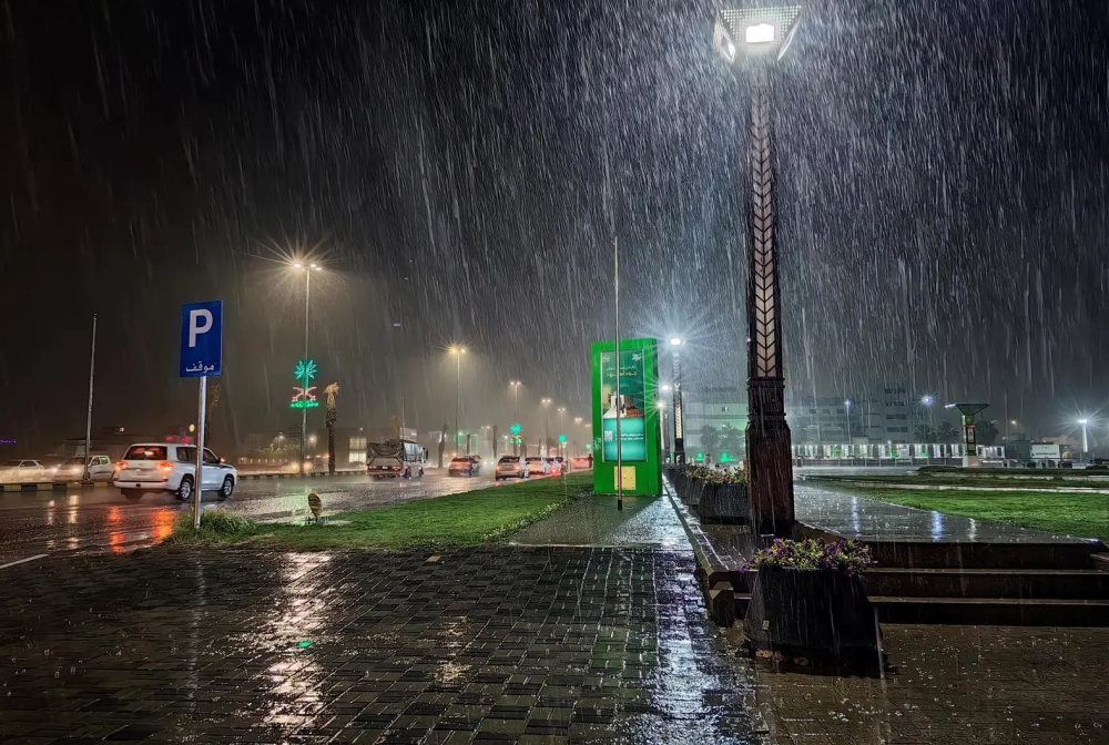 أعلى كميات الأمطار في نجران خلال 24 ساعة وتأثيرها