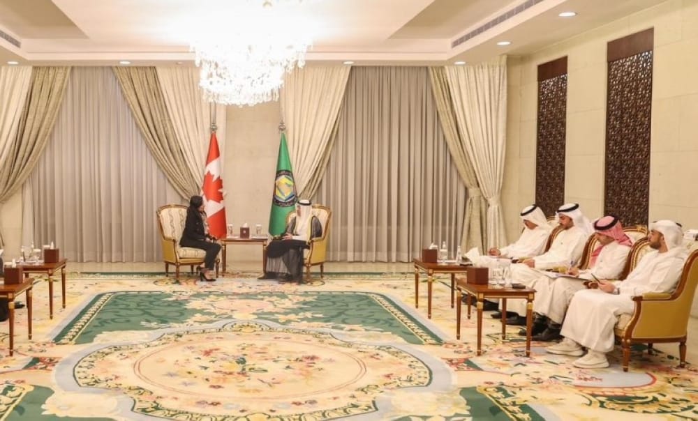 تعزيز التعاون بين مجلس التعاون وكندا أمنياً واقتصادياً