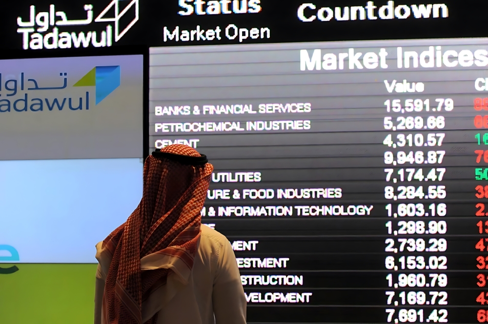 ارتفاع مؤشر سوق الأسهم السعودية 0.8% بختام تعاملات الإثنين