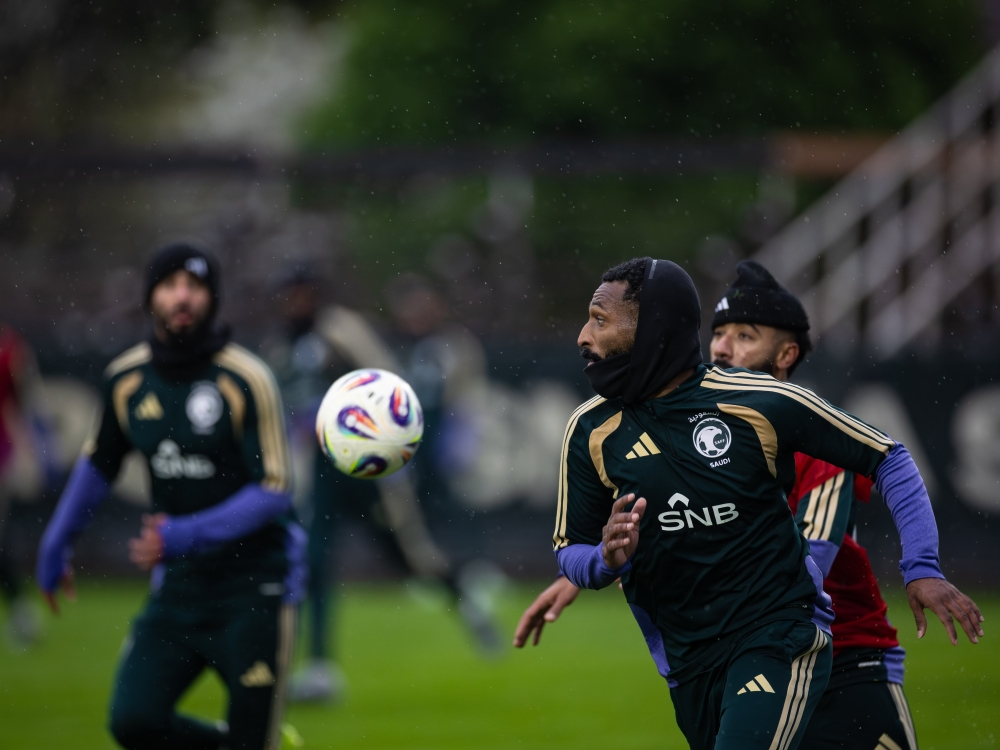 المنتخب السعودي يختتم استعداداته لمواجهة صربيا ودياً