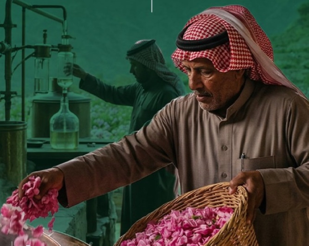 مشاريع ريف السعودية: تطوير إنتاج الورد ودعم مزارعي جازان