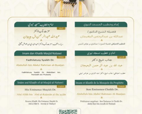 غزاوي والبعيجان يلقيان خطبة الجمعة في الحرمين الشريفين