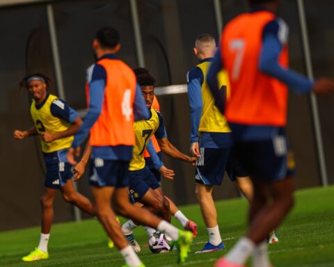 موقف ثنائي النصر قبل مباراة النصر والنجمة في دوري روشن