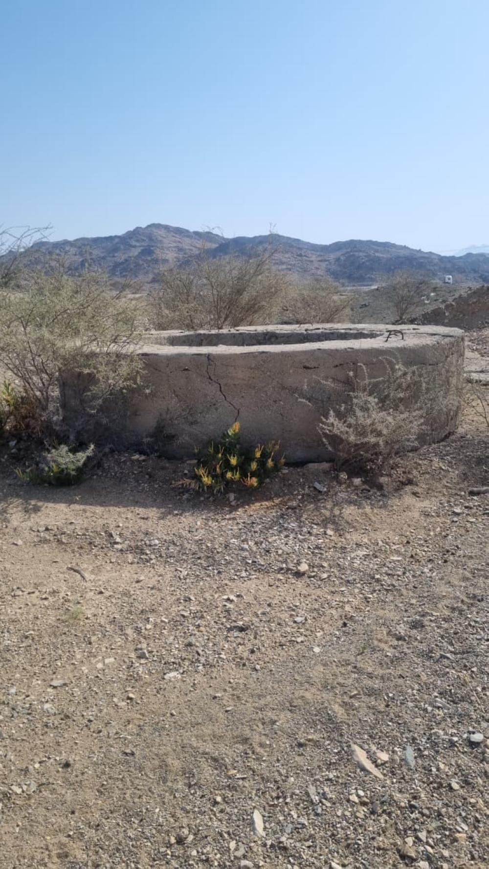 ردم الآبار المكشوفة في مكة المكرمة لضمان السلامة العامة