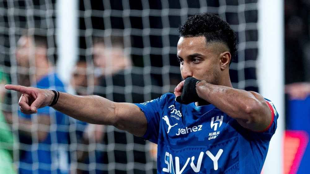 تأكد غياب سالم الدوسري عن مباراة الهلال والتعاون بالدوري